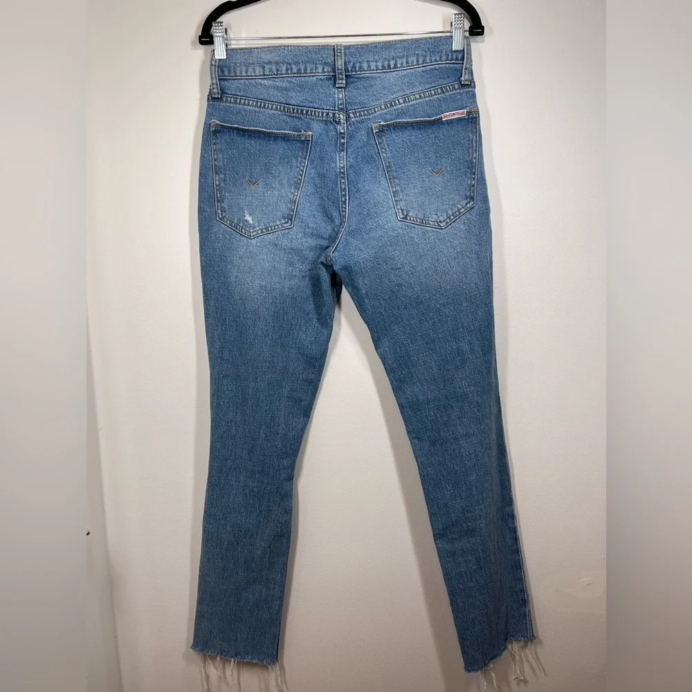 HUDSON Jeans Men’s Size 30 Ace Skinny-Fit Distressed Blue Medium‎ Wash